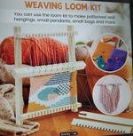Wooden Weaving Loom Starter Kit Home Craft Set Scarves Tapestries New