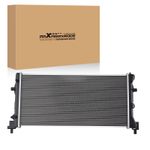 Aluminum Coolant Radiator for VW Polo V 2009-2023 6R0121253A