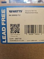 0887795 RK009M2-T 2” Total Repair Kit for Watts 009 LF009 