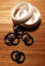 scuba o rings 111 size for use with European type cylinder valves 10 pack new