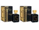 Barakat rouge 540 Satin Oud Eau De Parfum Fragrance World 100ml x2 Bundle/Gift