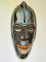 Modern Tribal Style African Dan Mask  26cm x 14 x 7. Ready to Hang. Wall Decor. 