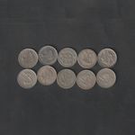 🇵🇹🪙 Portugal 10 Coin Lot | 2.50 Escudos Caravela Ship |  1963-1985