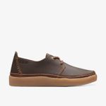 Clarks Mens Oakpark Lace Beeswax Leather Lace Up Leather Casual