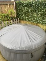 Hot Tub Cover Lift Post. Sprung Centre Prop post Stop The Build Up Of Rainwater