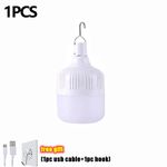 USB Rechargeable Outdoor LED Lamp Bulb – Emergency Light for Camping & Hiking