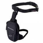 Alpinestars Access Motorcycle Rider Thigh Bag (Black/Black)