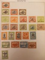 Papua Lakatoi Canoe 1901–35 BNG Overprints 1/- 2/- Early Issues Stamp Page