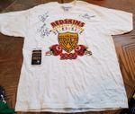 Signed Autographed Redskins Pat Fischer Charley Taylor Roy Jefferson Shirt JSA