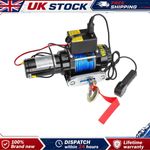 Gearzaar Electric Winch 12v 4500lb Steel Rope Wireless Remote Trailer Boat ATV