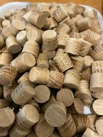 Oak Hardwood Plugs 12.7mm 9.5mm 15.2mm pellets same day dispatch