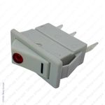 On/Off Rocker Switch with Neon For Dimplex Storage Convection Heater