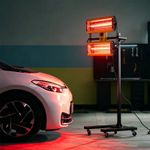 2600W Infrared Paint Curing Lamp for Drying Hot Paint Dryer Heating Lamp Heater