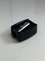 (1) Chanel Black Plastic Makeup Pencil Sharpener Germany 100% Authentic Used
