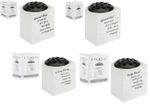 Memorial Glazed Flower Pot Vase Grave Remembrance Choice of 4 Sentiments Family