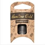 Hemline Gold Thimble Size M