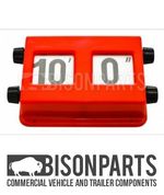 Height Indicator Red Plastic Imperial HGV Truck Bus Coach Horsebox Commercial