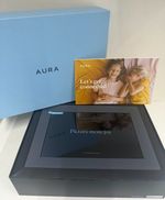 AURA DIGITAL PHOTO FRAME-AURA CARVER-GRAVEL COLOUR-10.1" WiFi DIGITAL PHOTO