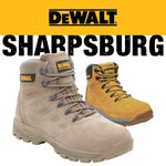 DEWALT Sharpsburg Men's Steel Toe,Lightweight, Nubuck Leather, SB Work Boots,