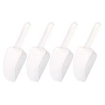 4pcs Ice Scoop Thickened Multi Purpose Ice Scoop For Kitchen Plastic Spatula PN