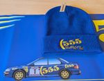 Mcrae Subaru. 555. Gold Embroidered. Royal Blue Adult. Rally Hat New  With Tags