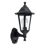 Traditional Outdoor Wall Lantern PIR Motion Sensor Garden Light Bulb IP44 Rating
