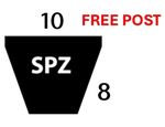 V-BELTS SPZ SECTION 10MM TOP WIDTH CHOOSE YOUR SIZE - FREE POST