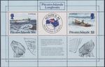 Ausipex 84 Melbourne Pitcairn Islands Longboats MNH Mini-sheet