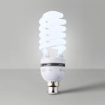 Spiral Light Bulb CFL Daylight Energy Saving Lightbulb 6500K Cool White Lighting
