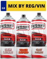 Aerosol Spray Paint Kit Mixed By Car Registration Reg VIN Plate Chassis Number