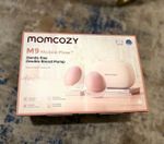 Momcozy M9 Double Electric Breast Pump Kit App Connect Adjustable Battery Pink
