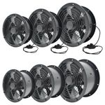 Industrial Axial Exhaust Fan Commercial/Home Air Ventilation Extractor Blower A