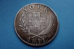 1811 YORK One Shilling Token, Cattle & Barber, see images.
