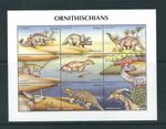 Zambia SC # 790 Dinisaurs , Miniature Sheet . MNH