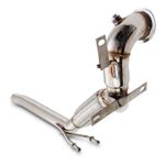 STAINLESS STEEL EXHAUST FRONT DECAT DOWNPIPE FOR SEAT LEON MK3 1.4 TFSI 13-17