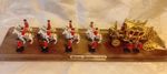 1977 Queen Liz Silver Jubilee Gold State Coach Carriage & Horses Model Bigger