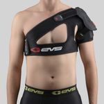 EVS Adult MX/MTB Shoulder Brace Support - SB04 w/Protection Guard (Black)