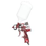 ANI TRONIC Clearcoat 1.3 Spray Gun with Digital BAR Gauge and 600ml Gravity Cup