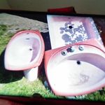Pink Bathroom Set