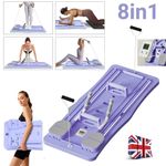 8 in1 Pilates Reformer Machine For Gym Multifunctional Abdominal Fitness Board