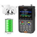 GTMedia DVB-S Satellite Dish Finder Digital TV Signal Meter FTA Strength Tester