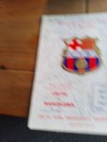 CELTIC v Barcelona (Inter Cities Fairs Cup) 2/12/1964 Multi Autographed 