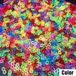 300-900 Plastic S clips For Loom Band Bracelets Refill Kit Jewellery Free Charms
