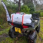 ATV Quad  Weed Sprayer - 60L Capacity 12' Lance  12v  Sprayer UK Free Delivery