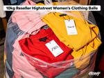 Women's High Street Clothing Bale Job Lot Bundle 10kg Mixed brands  mixed sizes 
