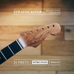 Stratocaster Neck – Roasted Maple & Rosewood | 21 Frets | Nitro Satin Finish 