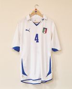 ORIGINAL ITALY RARE AWAY FOOTBALL SHIRT 2010/11- ADULT XL - LEDESMA