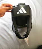 adidas Boxing Head Guard/Guards Adult Size M Black ADIH150HG