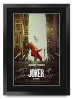 Joker Joaquin Phoenix Gift Idea Printed Poster Framed Picture for Movie Fans