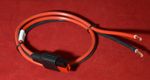 Powerpole "pigtail" lead 50cm open ends (LD199)